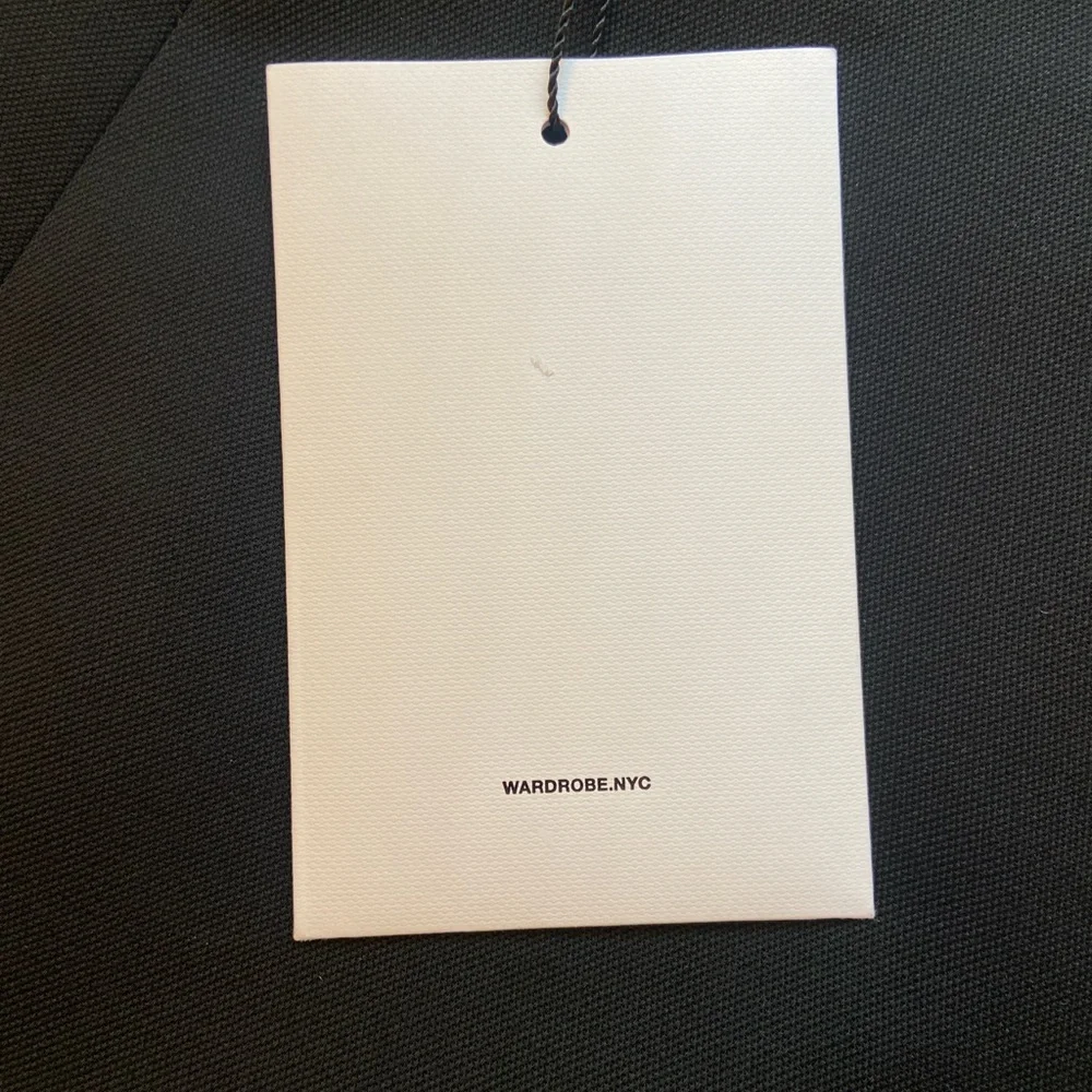 WARDROBE.NYC Black Column Mini Skirt - XS - BRAND NEW WITH TAGS - Picture 8 of 9